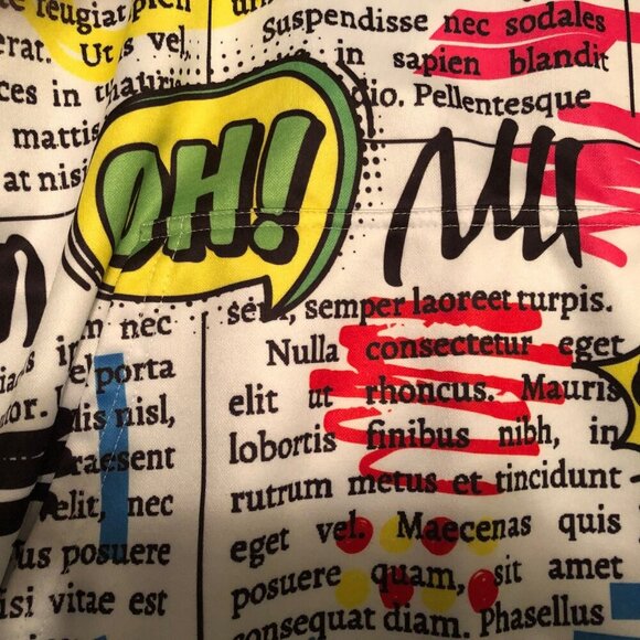 Encrypted comic hoodie Size Extra Large, Color white - Picture 2 of 6